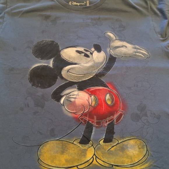 DISNEY Mickey Mouse Walt’s drawings Uni w-M/m-S - Picture 2 of 8